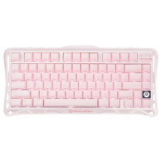 מקלדת גיימינג מכאנית GravaStar Mercury K1 - Special Edition Sakura Pink עברית/אנגלית