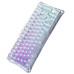 מקלדת גיימינג מכאנית GravaStar Mercury K1 Lite - Crystal Aurora עברית/אנגלית