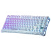 מקלדת גיימינג מכאנית GravaStar Mercury K1 Lite - Crystal Aurora עברית/אנגלית