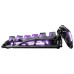 מקלדת גיימינג מכאנית GravaStar Mercury K1 Pro - Special Edition Cyberpunk עברית/אנגלית