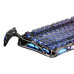 מקלדת גיימינג מכאנית GravaStar Mercury K1 Pro - Special Edition Cyberpunk עברית/אנגלית