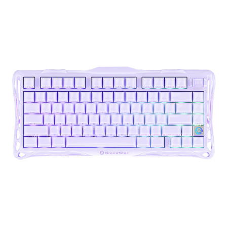 GravaStar Mercury V75 Keyboard Special Edition Lavender Purple