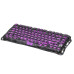 GravaStar Mercury V75 Lite Keyboard Transparent Black