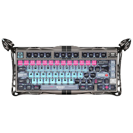 GravaStar Mercury V75 Pro Keyboard Cyberpunk