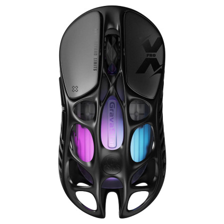 GravaStar Mercury X Pro 8KHz Wireless Gaming Mouse Black