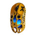 GravaStar Mercury X Pro Mouse Special Edition Battle Worn-Yellow
