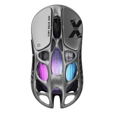 GravaStar Mercury X Pro 8KHz Wireless Gaming Mouse Interstellar Silver