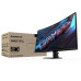 מסך מחשב קעור לגיימינג Gigabyte 27" VA FHD 180Hz 1ms 1500R