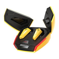 אוזניות אלחוטיות לגיימינג עם ביטול רעשים אקטיבי Edifier TWS GX07 צבע צהוב