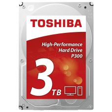 Toshiba HDD 3.0TB 7200 64MB SATA3 3.5" P300 HIGH-PERFORMANCE