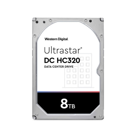 דיסק קשיח WD 8.0TB 7200 256MB Ultrastar DC HC320 SATA3