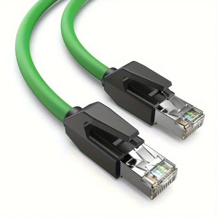 Vention CAT6a SFTP Industrial Flexible Patch Cable 0.2M Green