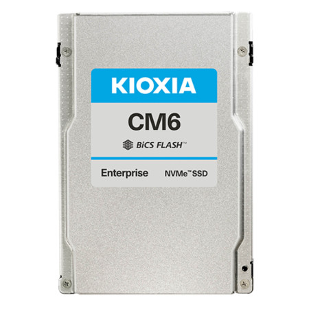 KIOXIA CM6-R 7.68TB 2.5'' U.3 PCIe4x4 NVMe SED Enterprise SSD