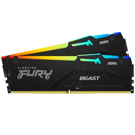 Kingston FURY Beast RGB DDR5 32GB (2x16GB) 6000 CL36 EXPO/XMP 3.0