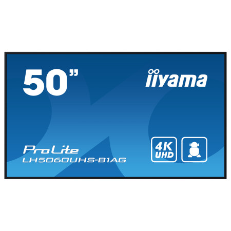 מסך שילוט דיגיטלי IIYAMA 50" ProLite IPS 4K UHD Android 24/7