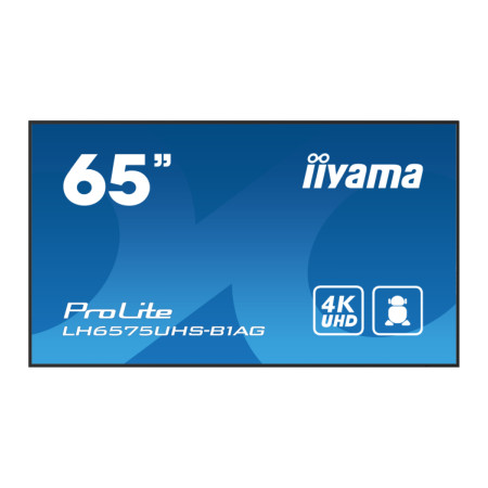 מסך שילוט דיגיטלי IIYAMA 65” ProLite 4K Android IPS