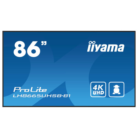 מסך שילוט דיגיטלי IIYAMA 86" ProLite IPS 4K Android 24/7