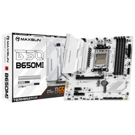 MAXSUN Terminator B650M WIFI ICE