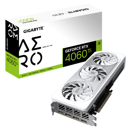 Gigabyte GeForce RTX 4060 Ti (DLSS 3) GV-N406TAERO OC-16GD