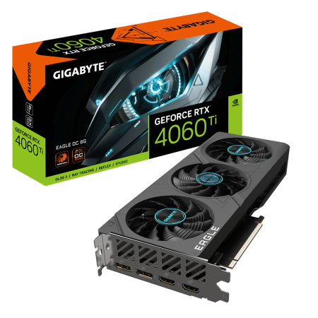 Gigabyte GeForce RTX 4060 Ti (DLSS 3) GV-N406TEAGLE OC-8GD