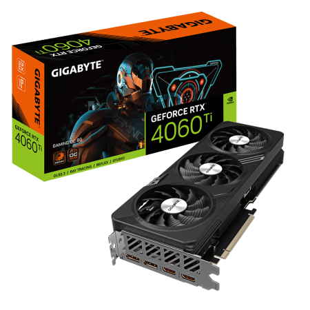 Gigabyte GeForce RTX 4060 Ti (DLSS 3) GV-N406TGAMING OC-8GD