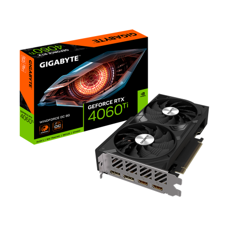 Gigabyte GeForce RTX 4060 Ti (DLSS 3) GV-N406TWF2OC-8GD