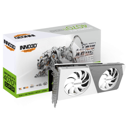 Inno3D RTX 4070 Ti SUPER TWIN X2 OC 16GB WHITE