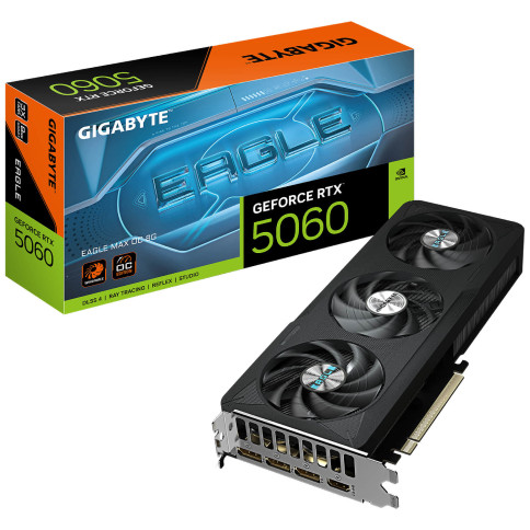 Gigabyte GeForce RTX 5060 EAGLE MAX OC 8G GV-N5060EAGLEMAX OC-8GD