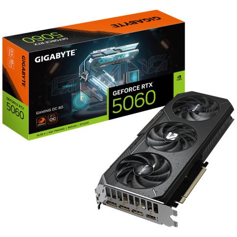 Gigabyte RTX 5060 GAMING OC 8G GV-N5060GAMING