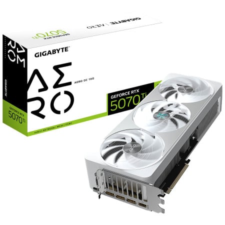 Gigabyte RTX 5070 Ti AERO OC 16G GV-N507TAERO OC-16GD