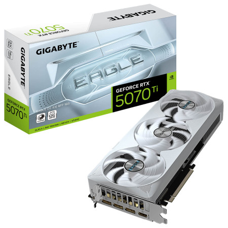 Gigabyte GeForce RTX 5070 Ti EAGLE OC ICE SFF 16G GV-N507TEAGLEOC ICE-16GD