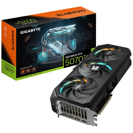 Gigabyte RTX 5070 Ti GAMING OC 16G GV-N507TGAMING OC-16GD