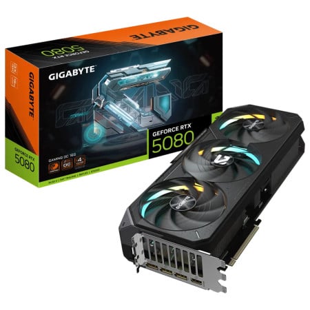 Gigabyte GeForce RTX 5080 GAMING OC 16G GV-N5080GAMING OC-16GD