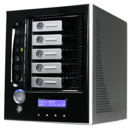 Thecus SMB 5-bay Mini-tower Multimedia NAS