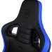 כיסא גיימינג Noblechairs EPIC Compact Black/Carbon/Blue בצבע שחור/קרבון/כחול