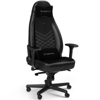 כיסא גיימינג ומנהלים Noblechairs ICON שחור/לבן פלטינום