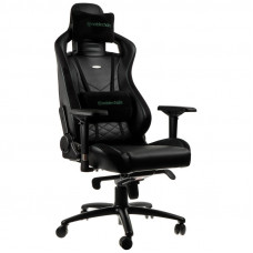 כיסא גיימיניג Noblechairs EPIC Black/Green בצבע שחור/ירוק