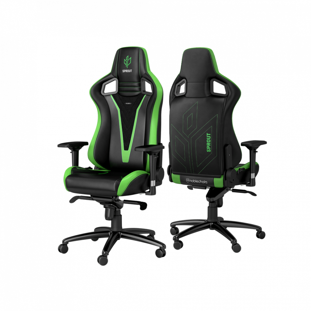 dark green gaming chair