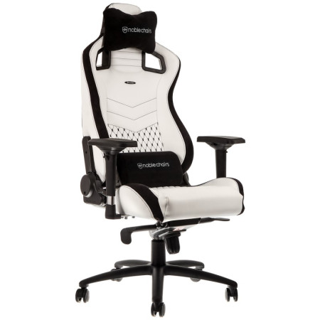 כיסא גיימיניג Noblechairs EPIC White/Black בצבע לבן/שחור