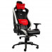 כיסא גיימינג Noblechairs EPIC Real Leather Black/White/Red עור אמיתי