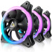 Antec Neon 120 ARGB PWM 3xFans with Controller