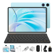 טאבלט + ערכת אביזרים | Teclast P50 Case 11" 128GB | 4GB + (8GB Expansion) צבע תכלת