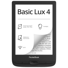 ספר אלקטרוני PocketBook 6 618 Basic Lux 4 שחור