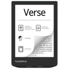 ספר אלקטרוני PocketBook 6" Verse כחול בהיר