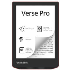 ספר אלקטרוני PocketBook 6" Verse Pro אדום