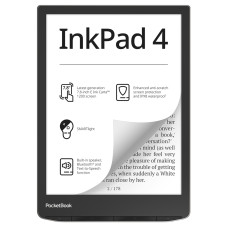 ספר אלקטרוני PocketBook 7.8” InkPad 4 צבע כסף