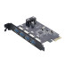 Orico USB3.0 4-Port PCI-E Expansion Card