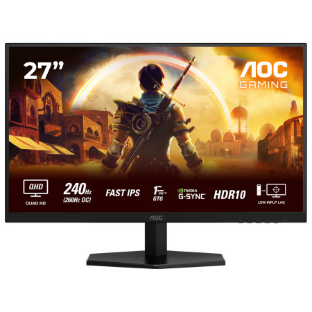 מסך מחשב לגיימינג AOC 27" IPS QHD 260Hz 0.3ms