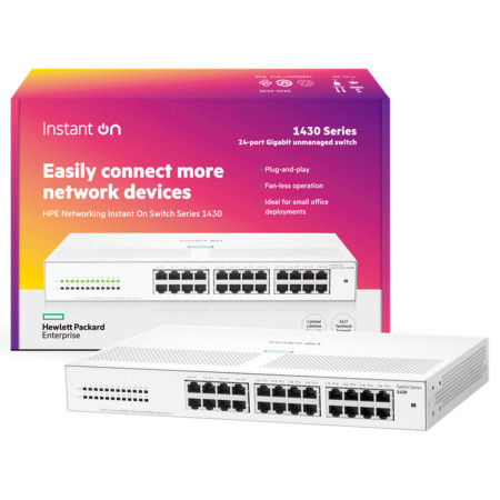 HP Aruba Instant On 1430 24-ports Gigabit Switch