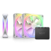 NZXT F120 RGB DUO Triple Pack White 3-Fans